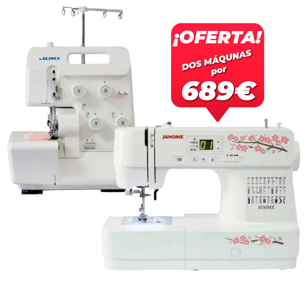 Juki MO644D  Máquinas de Coser y Bordar