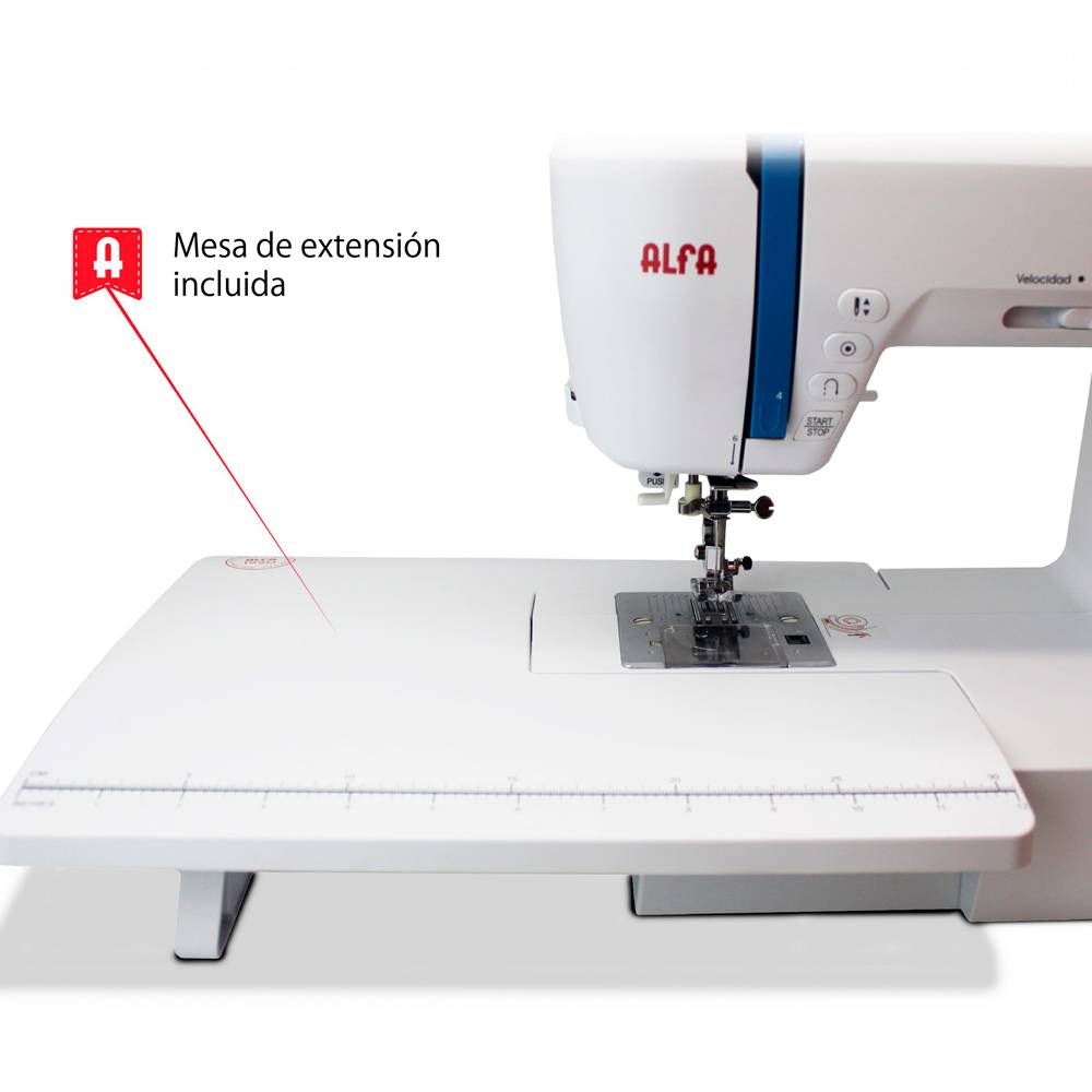Maquina de coser electronica Alfa Next 100